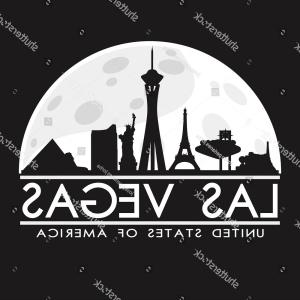 300x300 Las Vegas Skyline Silhouette City Vector Createmepink