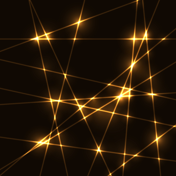 600x600 Gold Laser Vector Background Free Download