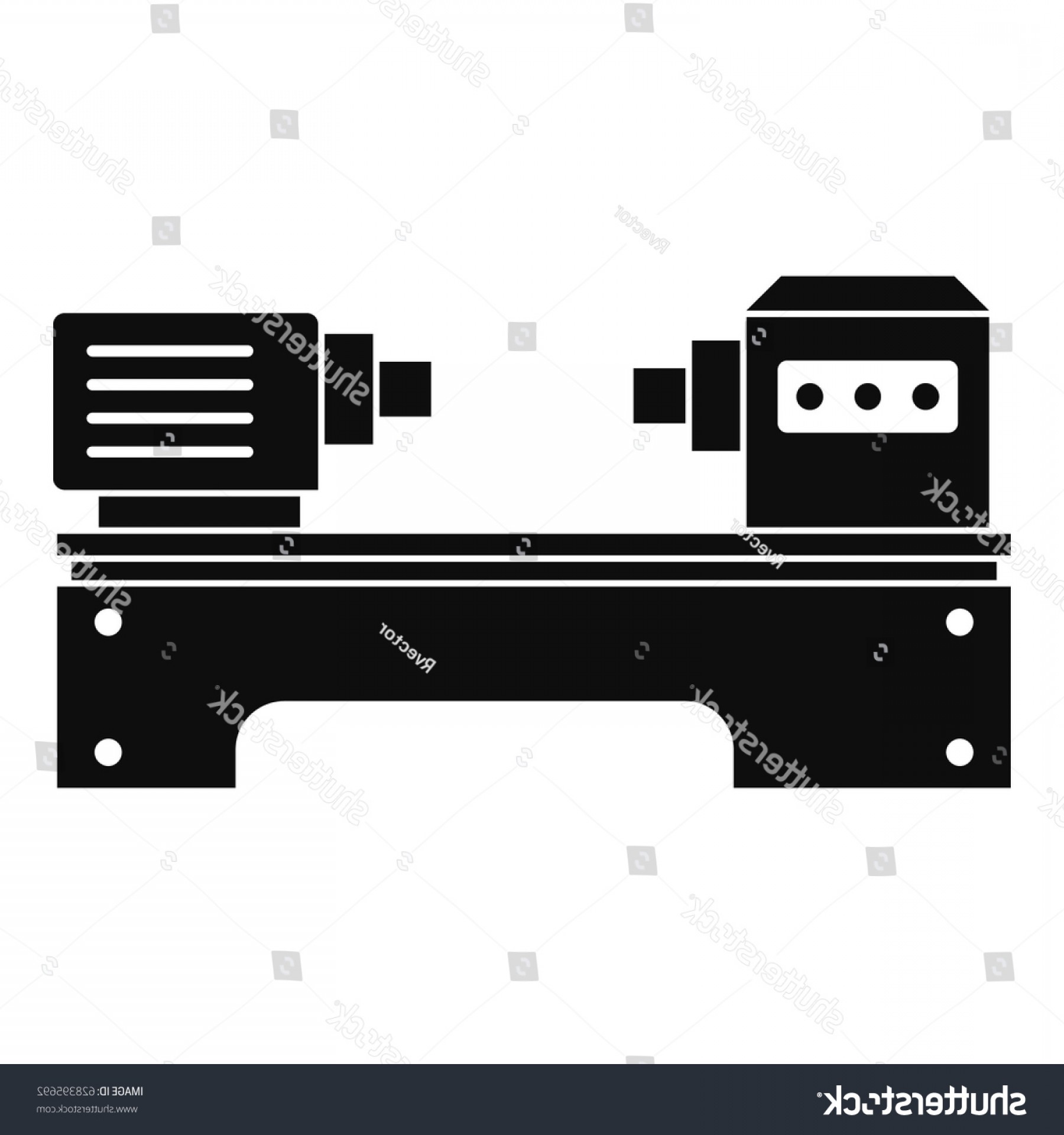 1800x1920 Lathe Machine Icon Simple Style Isolated Cqrecords