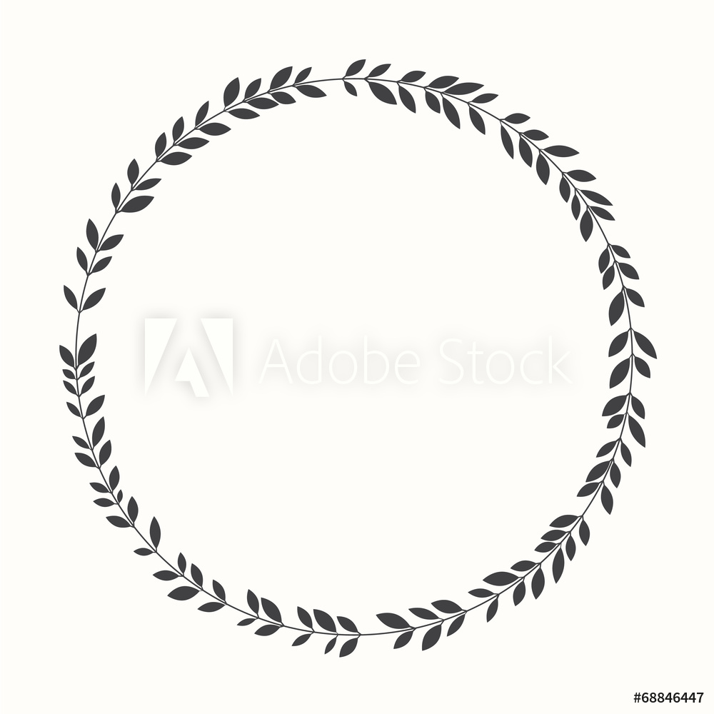 Photo Art Print Vector Laurel Wreath, Silhouette Europosters 1000x1000 Photo Art Print Vector Laurel Wreath, Silhouette Europosters