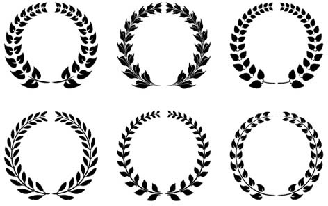 Black Laurels Illustration Vector Free Vector In Adobe Illustrator 472x296 Black Laurels Illustration Vector Free Vector In Adobe Illustrator