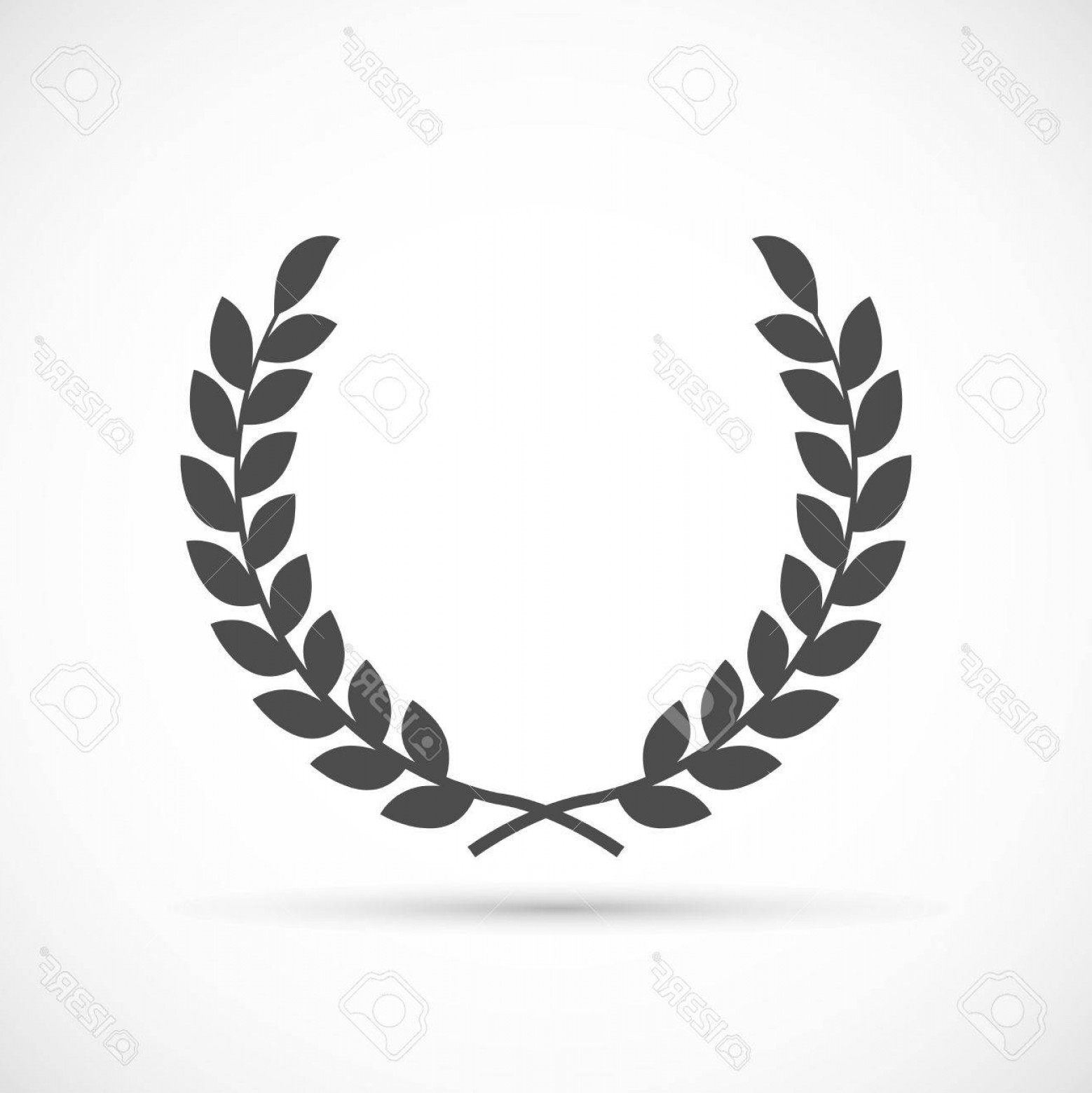 Photostock Vector Laurel Wreath Icon Antiquity Award Victory 1558x1560 Photostock Vector Laurel Wreath Icon Antiquity Award Victory