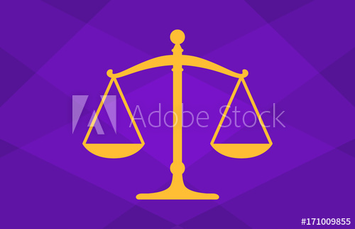 500x322 Scales Of Justice Or Lawsuit Legal Case In A Court Of Law Flat