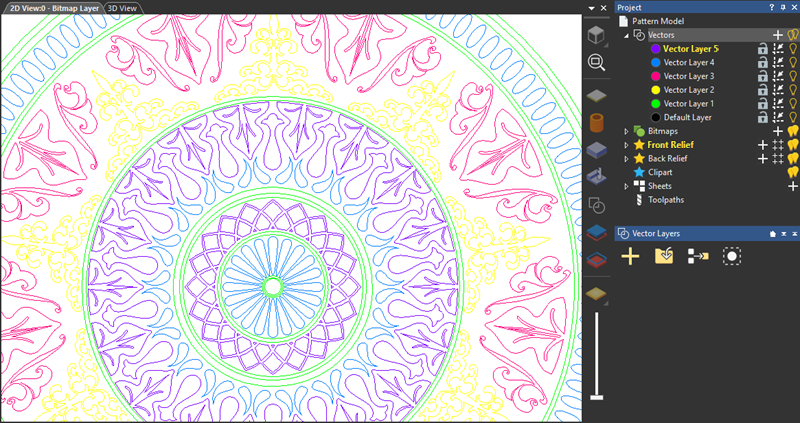 800x423 Assigning A Colour To A Vector Layer Artcam Autodesk