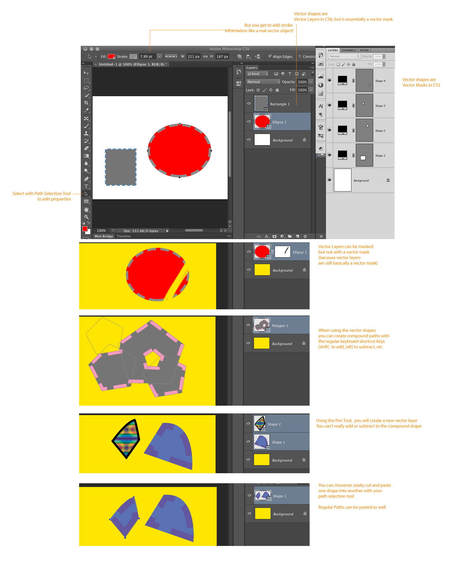 1629x2012 Photoshop New Vector Layers Tiny Tutorials' Adobe Classroom