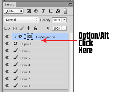 374x302 Vector Mask Adjustment Layer In Photoshop