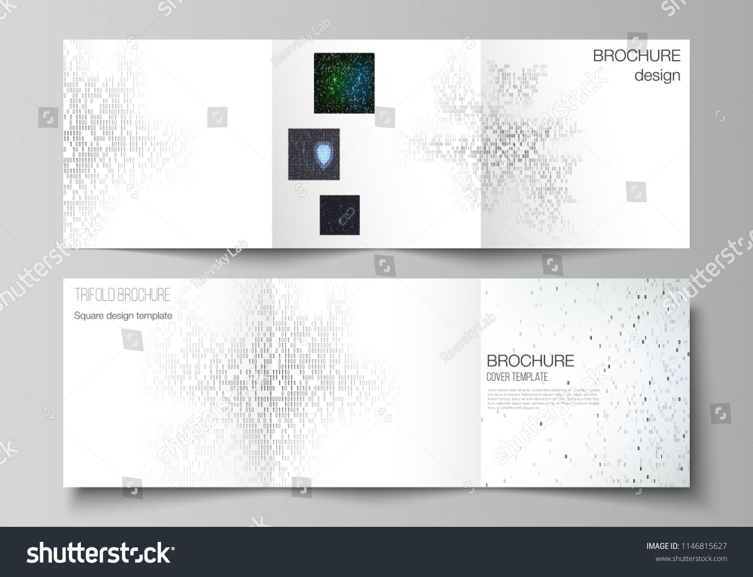 1500x1150 The Minimal Vector Layout Of Two Square Format Covers Design