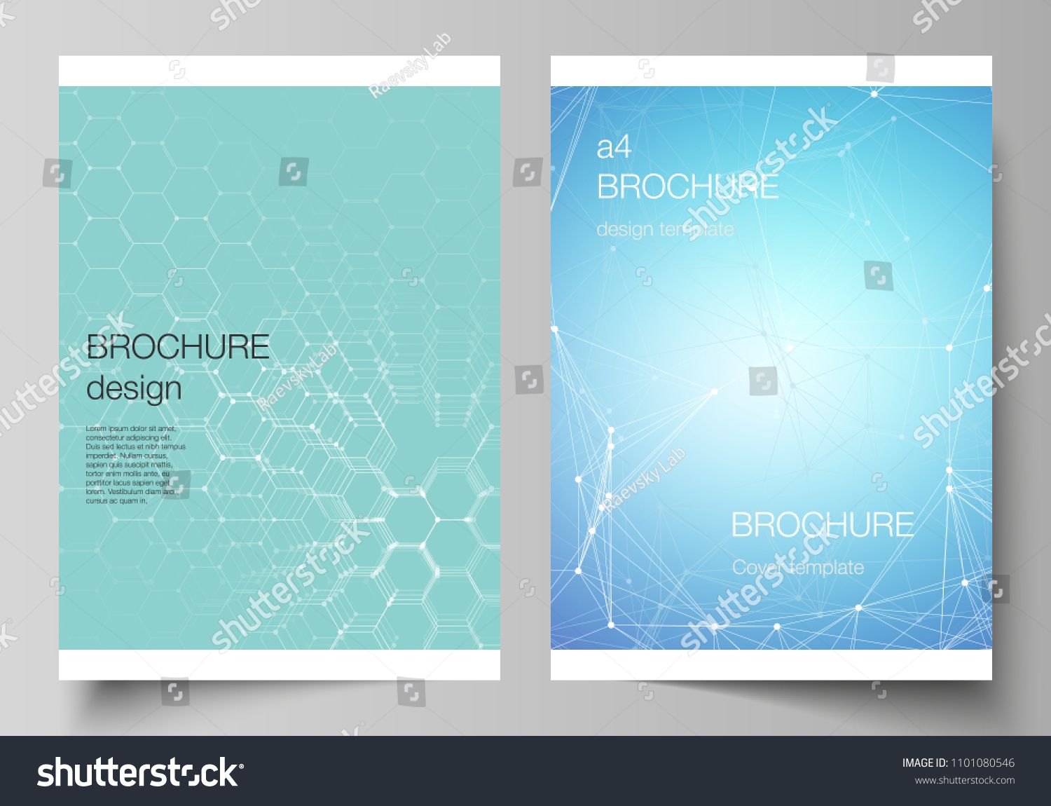 1500x1150 The Vector Layout Of Format Cover Mockups Design Templates
