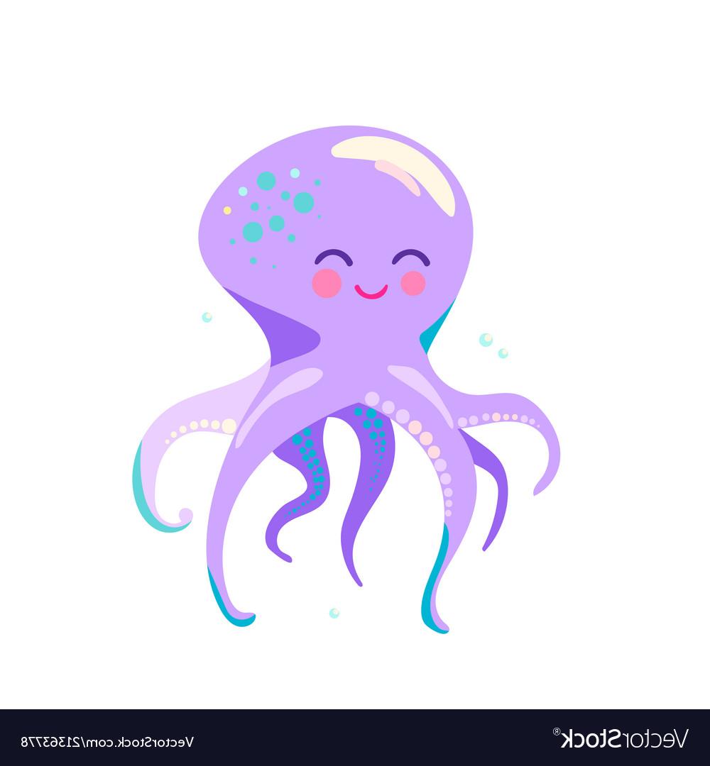 1000x1080 Unique Cute Octopus Vector Design Free Vector Art, Images