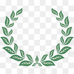 260x260 Green Leaves Border, Green Vector, Borde