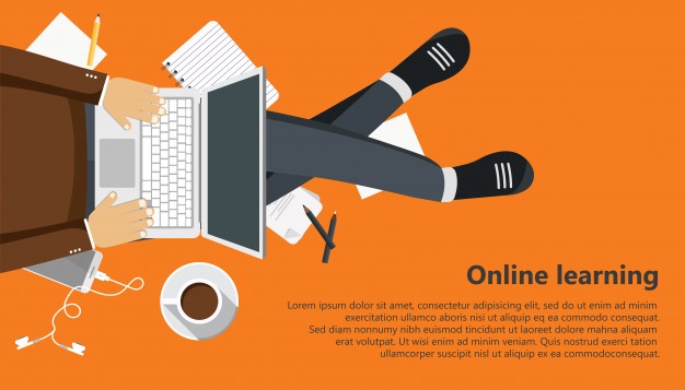 626x357 Online Learning Vector Free Download
