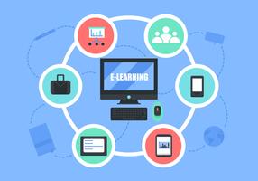 286x200 E Learning Free Vector Art
