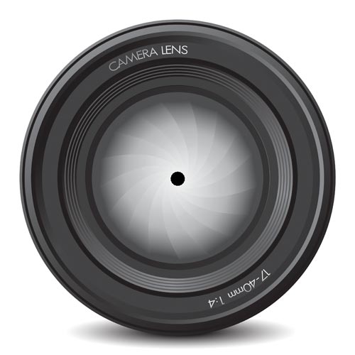 500x500 Photo Camera Lens Vectors