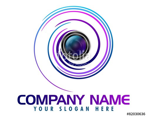 500x400 Lens Wave Vortex Logo Image Vector Stock Image And Royalty Free