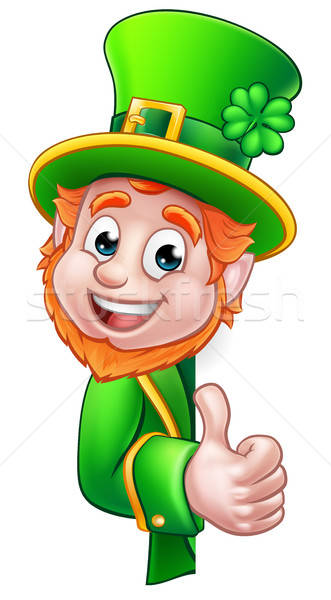331x600 Leprechaun St Patricks Day Cartoon Mascot Vector Illustration