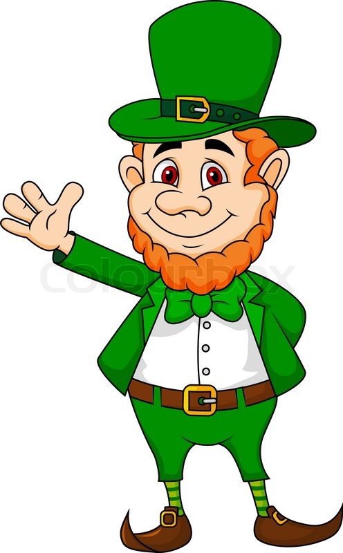 496x800 Vector Illustration Of Leprechaun Stock Vector Colourbox