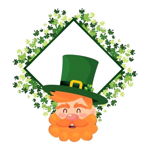 626x626 Leprechaun Head