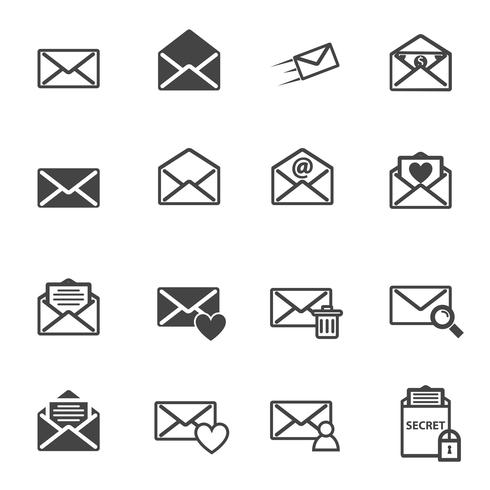 Envelope Letter And E Mail Vector Illustration Icon 490x490 Envelope Letter And E Mail Vector Illustration Icon