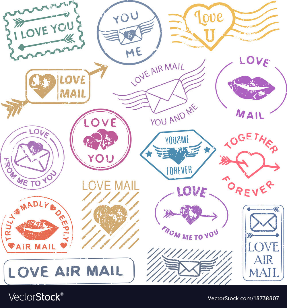 How Many Stamps To Mail A Letter Romantic Letter Mail Stamp Set 1000x1073 How Many Stamps To Mail A Letter Romantic Letter Mail Stamp Set