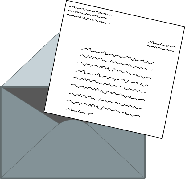 Letter Mail Clip Art 600x579 Letter Mail Clip Art