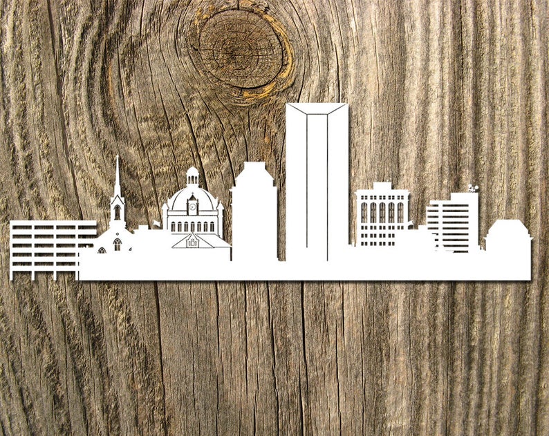 794x631 Lexington Kentucky Skyline Downtown Lexington Vector Etsy