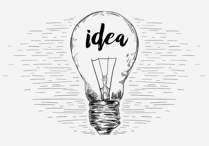 700x490 Free Vector Lightbulb Illustration