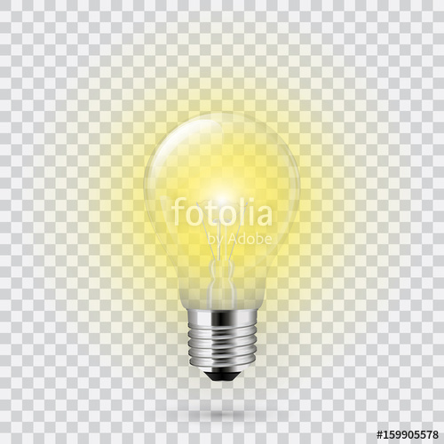 500x500 Vector Lightbulb Stock Image And Royalty Free Vector