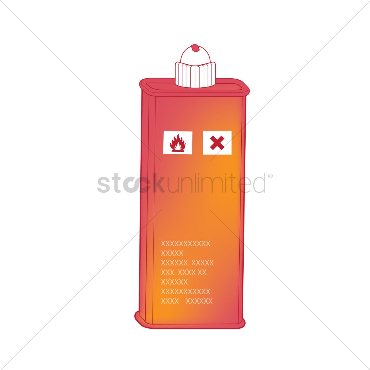 1300x1300 Free A Lighter Fluid Vector Image