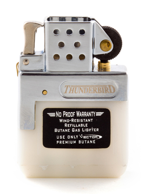 291x400 Thunderbird Yellow Flame Insert Lighters Direct