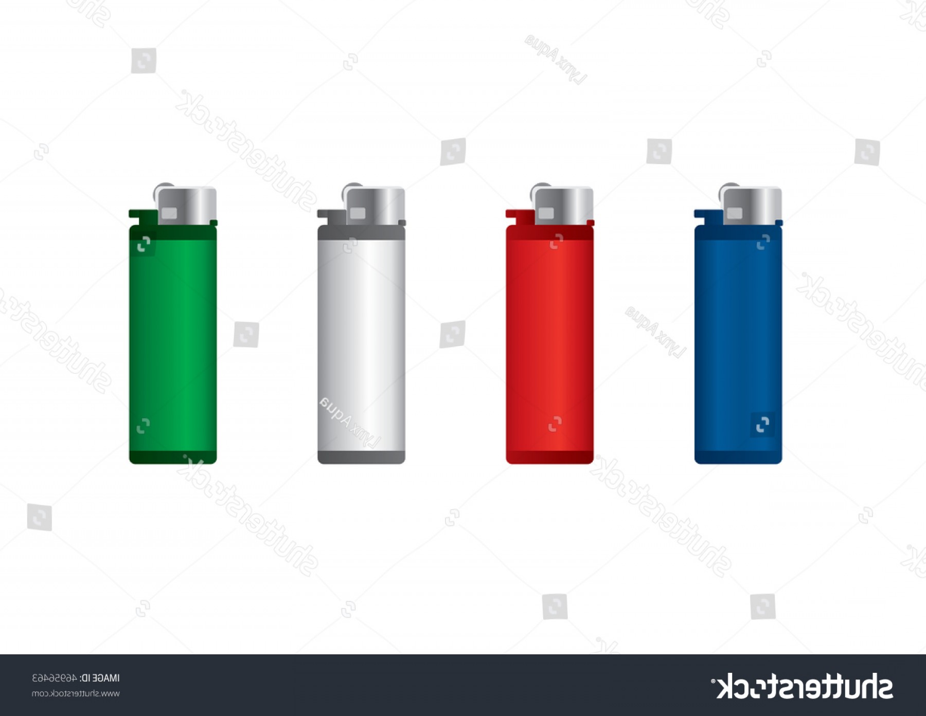 1800x1393 Set Four Vector Lighters Against White Cqrecords