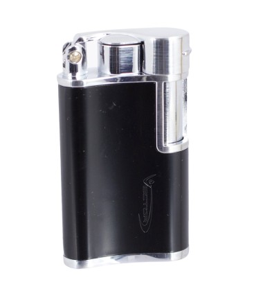 370x443 Vector Lighter Flask Matt Black Buy Essential Accessory For Smokers