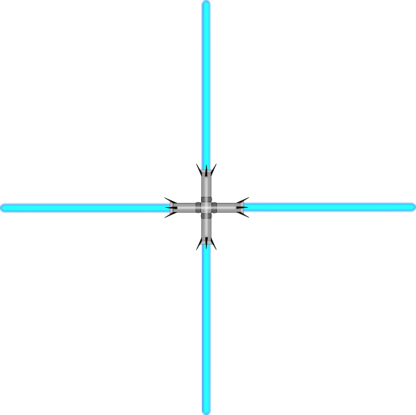 600x599 Lightsaber Quad Clip Art