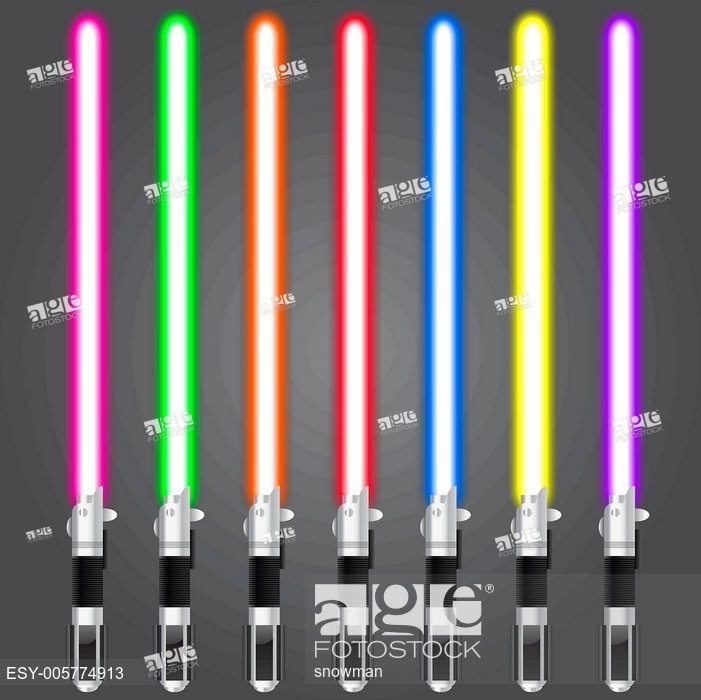 701x700 Lightsaber Set, Stock Vector, Vector And Low Budget Royalty Free