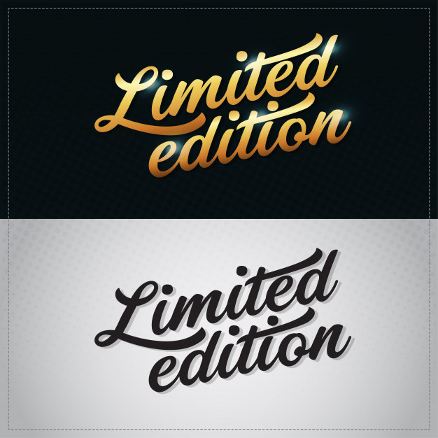 Limited Edition Vector Gold Premium Hand Lettering Vector 626x626 Limited Edition Vector Gold Premium Hand Lettering Vector