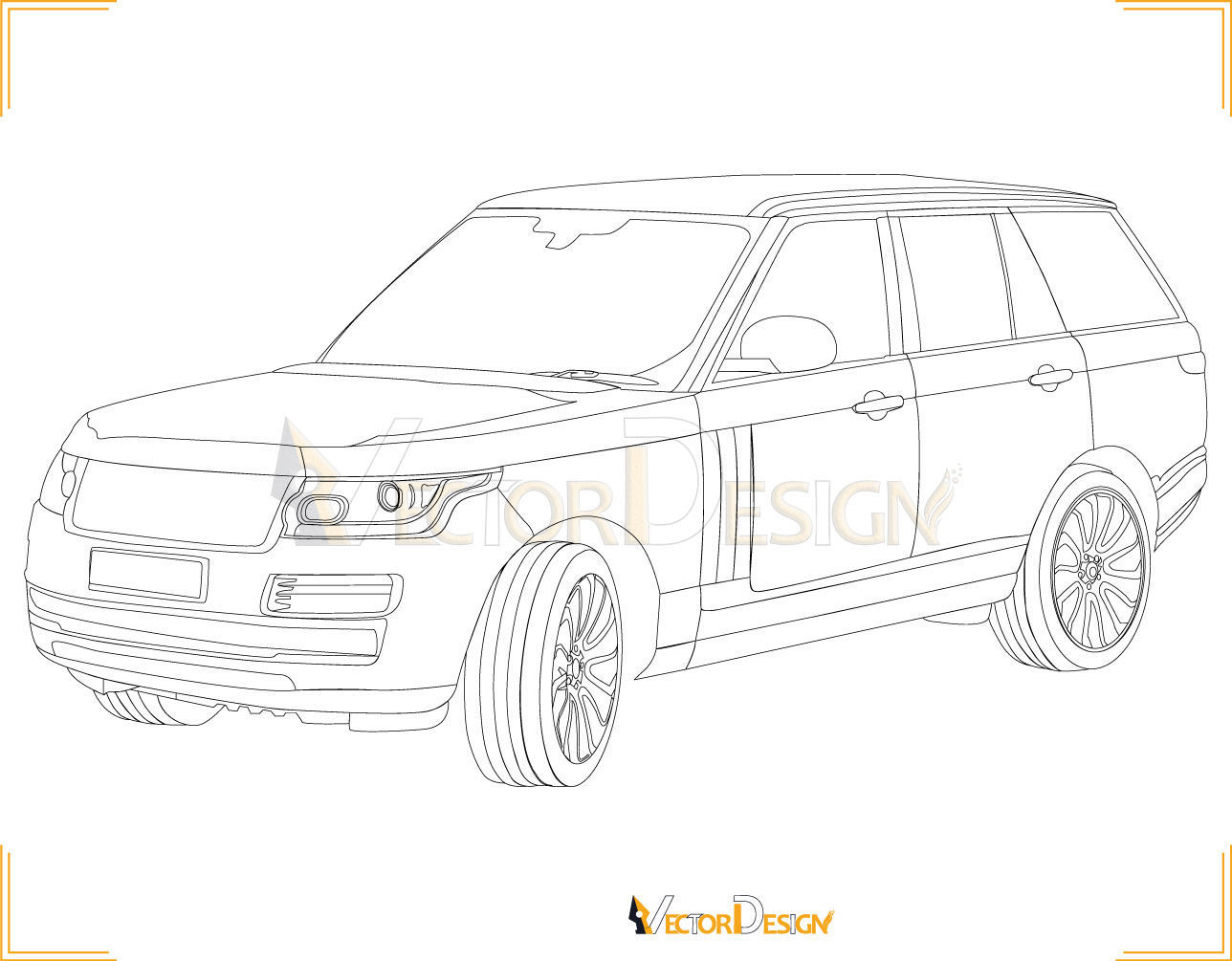 1288x1005 Hand Drawn Scalable Vector Line Drawing Services