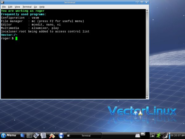 600x450 Vector Linux