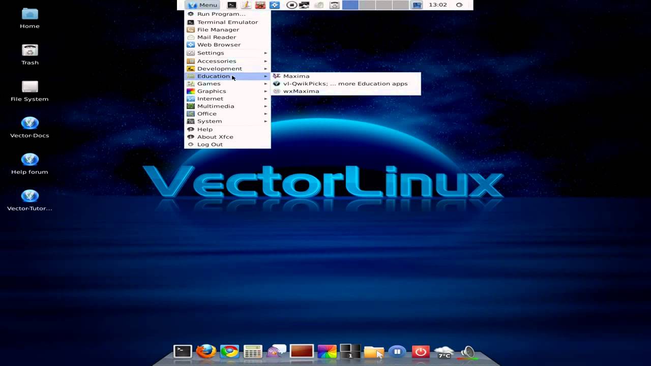 1280x720 Vector Linux In On Slack !