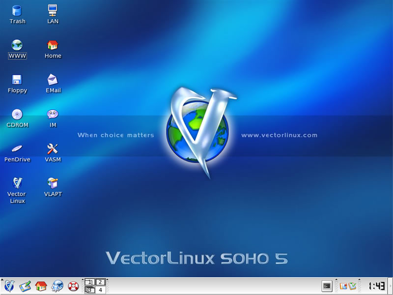 800x600 Vector Linux Soho