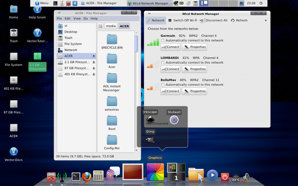 990x618 Vectorlinux A Desktop That's Slim, Sleek And Speedy