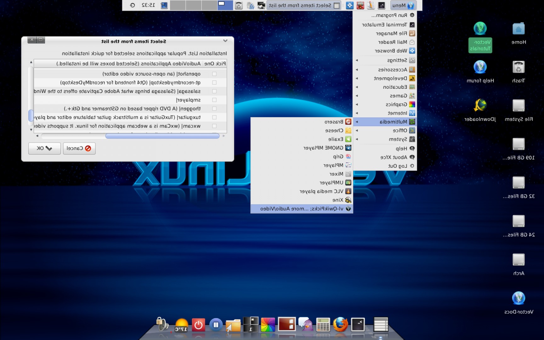1728x1080 Vectorlinux Geekchicpro