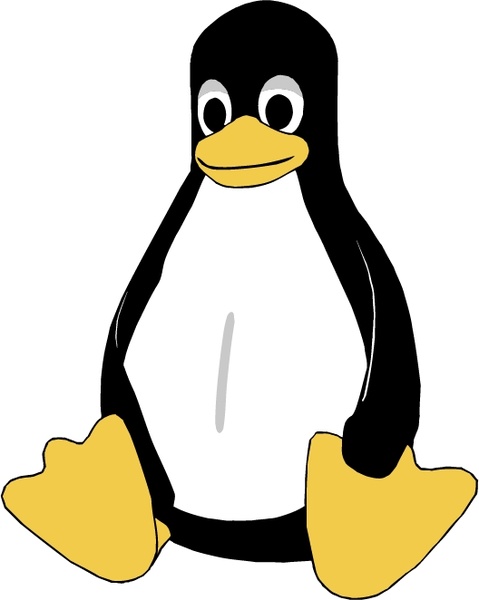 479x600 Linux Tux Free Vector In Encapsulated Postscript