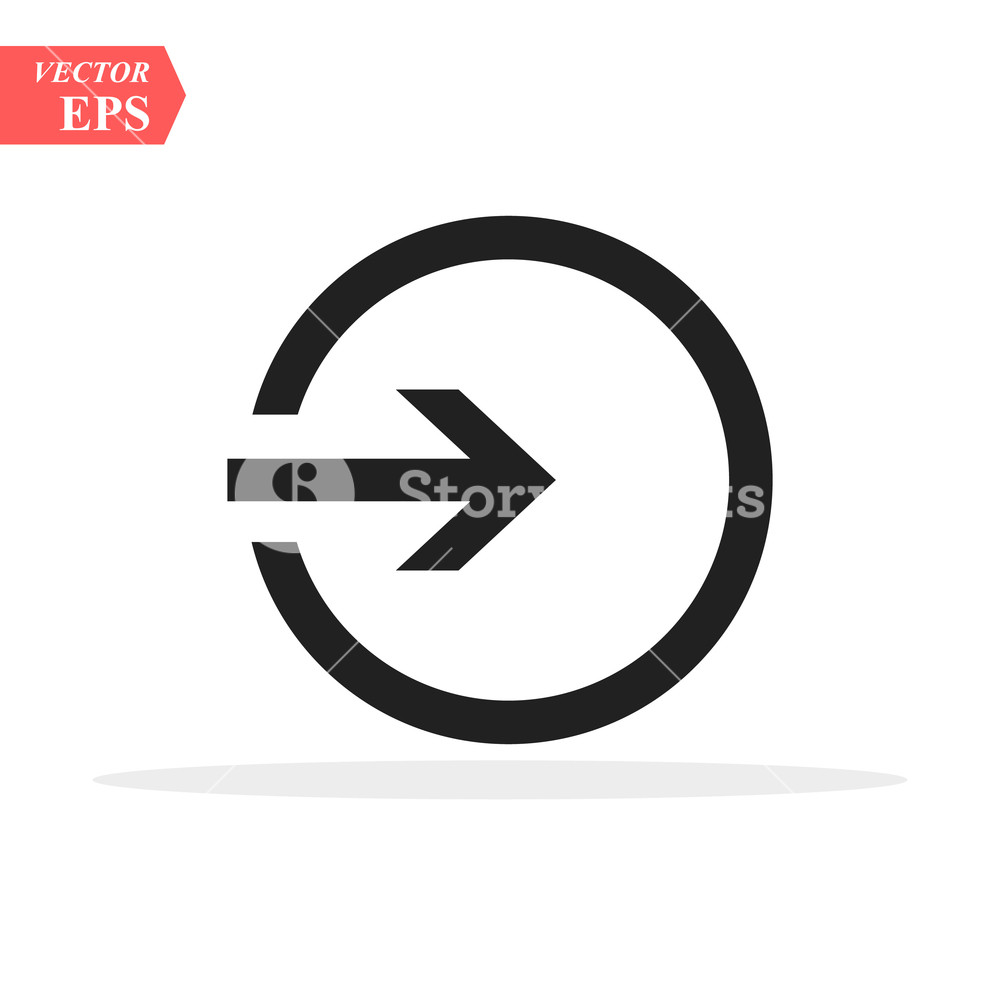 1000x1000 The Logn Isolated Sign Symbol And Flat Style For App, Web