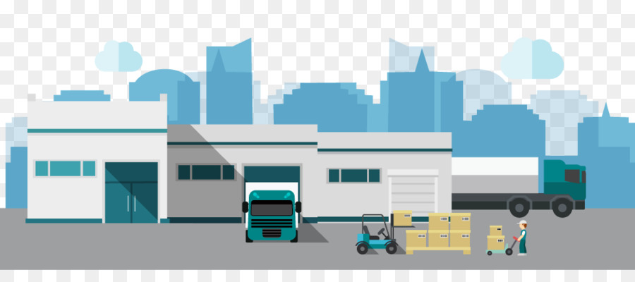 900x400 Warehouse Euclidean Vector Logistics Factory