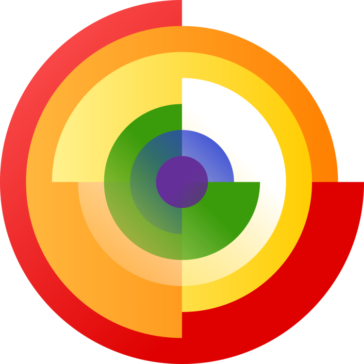 750x750 Symbol,spiral,yellow Vector Clipart