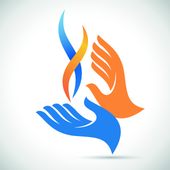 340x340 Hands Logo Design Vector Vector Logo Free Download The Best
