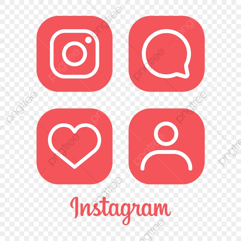 800x800 Instagram Logo Icon, Red Instagram Icon, Ig Icon, Instagram Logo