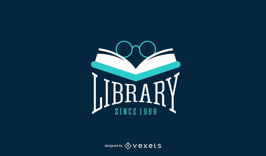 Library Logo Template Design 900x529 Library Logo Template Design