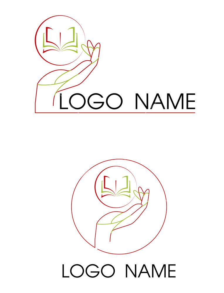 Open Book In Hands Logo Design Vector Template Education Library 764x1000 Open Book In Hands Logo Design Vector Template Education Library