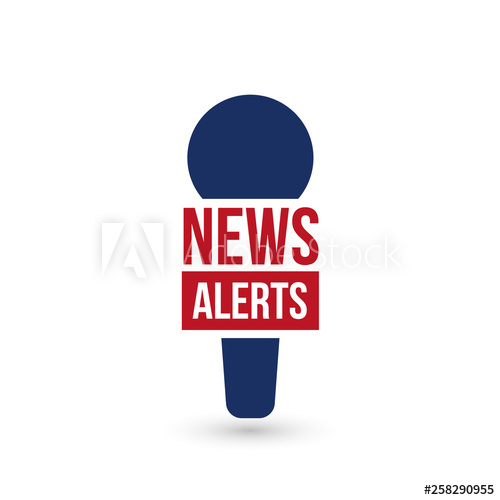 News Alerts, Breaking News Logo, Tv Design Element, Report Online 500x500 News Alerts, Breaking News Logo, Tv Design Element, Report Online