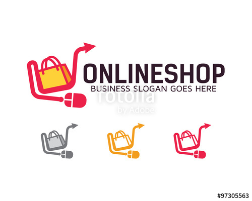Online Shop Logo Stock Image And Royalty Free Vector 500x400 Online Shop Logo Stock Image And Royalty Free Vector